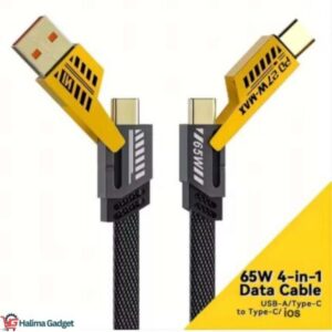 4 in 1 Multi-Device Ultra Fast Charging Cable –One Cable for All Devices
